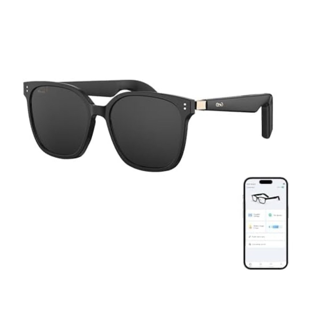 GetD 2026 AI Smart Acetate Glasses, Bluetooth Sunglasses